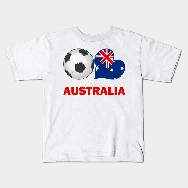 Soccer Fan Australia Soccer Kids TShirt TeePublic